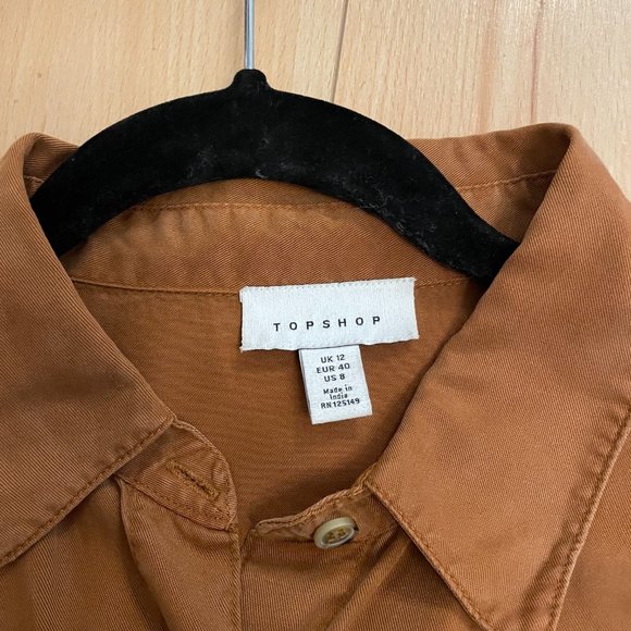 TOPSHOP Blouse - camel coloured - Picture 2 of 3